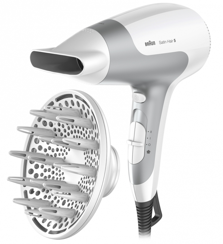 Uscator de par Braun HD585 2500W Alb photo 1 Uscator de par Braun HD585 2500W Alb photo 1