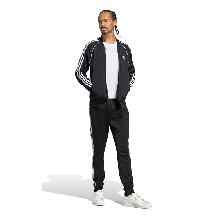Hanorac pt bărbați Adidas SST TT 2XL Negru photo 4