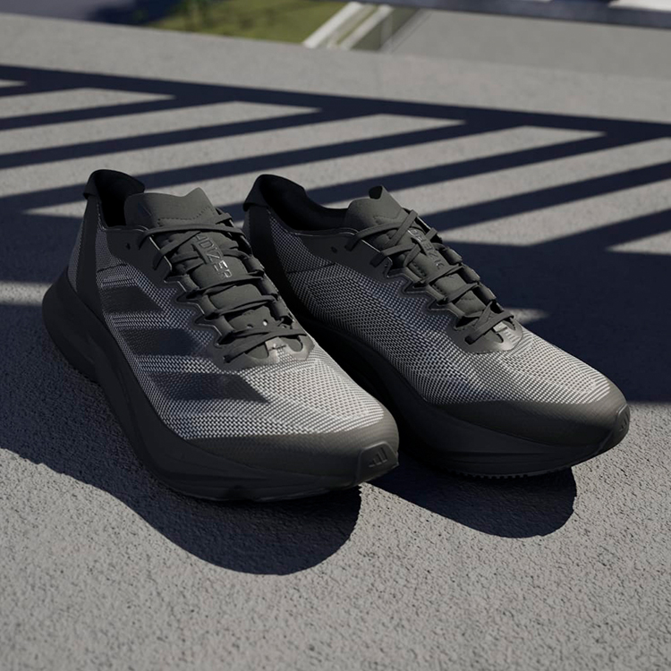 Кроссовки Adidas ADIZERO BOSTON 12 M / Мужской / 44.5 / Черный photo 9