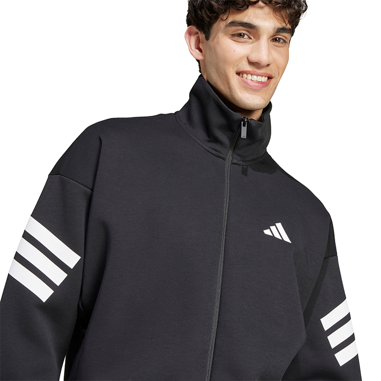 Hanorac pt bărbați Adidas M FI 3S TT XS Negru photo 2