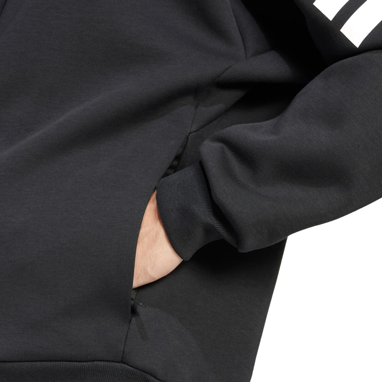 Hanorac pt bărbați Adidas M FI 3S TT XS Negru photo 4