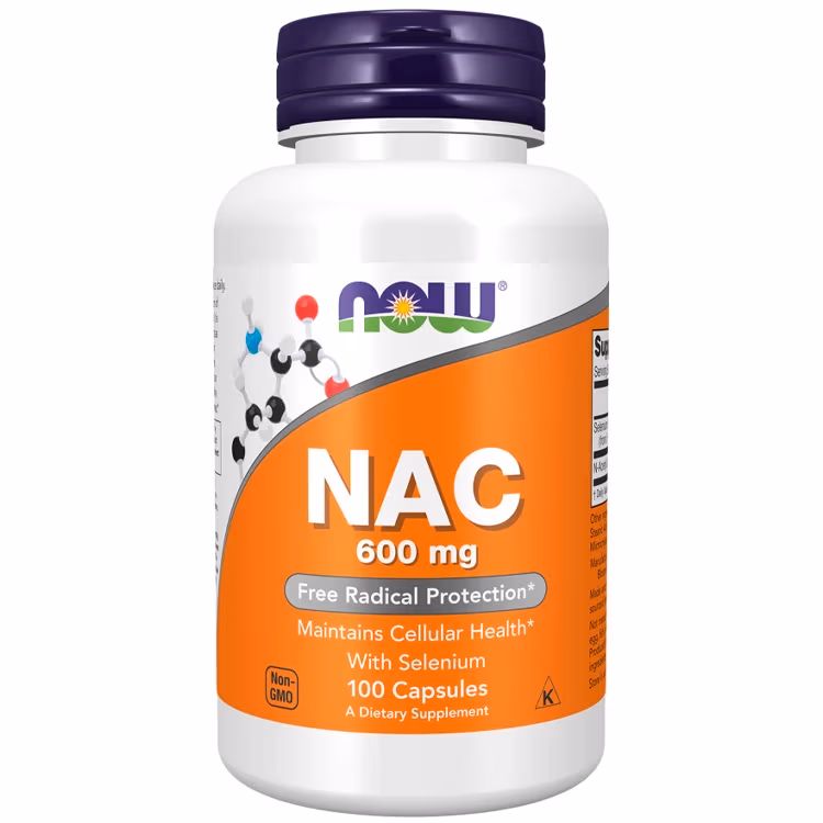 Витамины Now Foods NAC-ACETYL CYSTEINE  