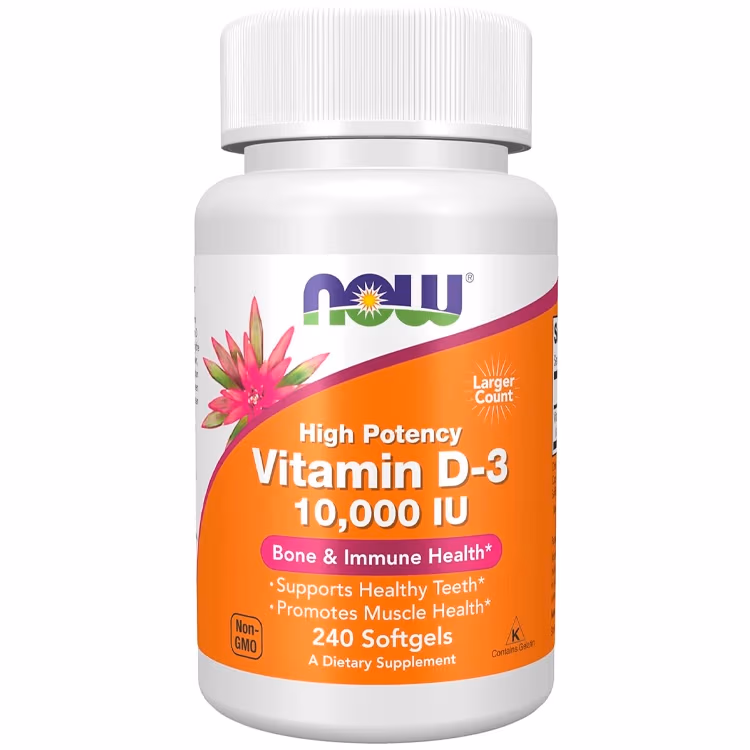Витамины Now Foods Vitamin D-3 10,000 IU 