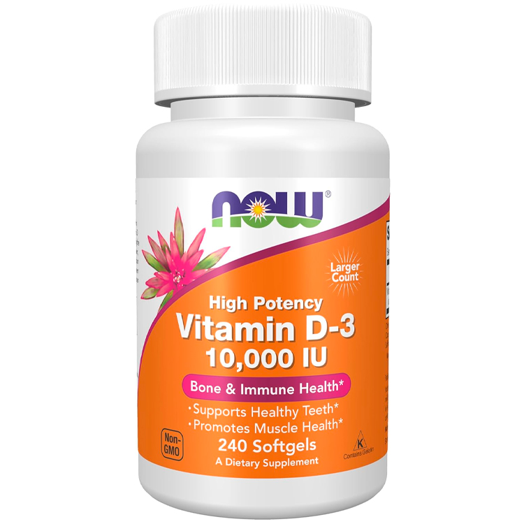 Vitamine Now Foods Vitamin D-3 10,000 IU photo 1