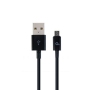 Cable USB2.0/Micro-USB - 2m - Cablexpert CC-USB2P-AMmBM-2M, Black, USB 2.0 A-plug to Micro-USB plug, blister thumbnav 1