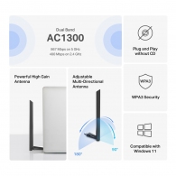 USB2.0 Адаптор / Wi-Fi 5 / MERCUSYS MA30H thumbnav 3