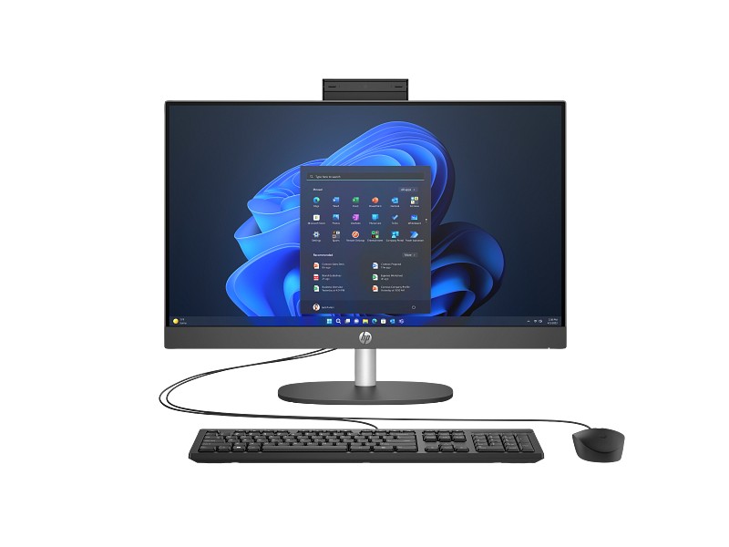 All-in-One PC 23.8” HP ProOne 240 G10/  Intel Core Ultra 7 155U/ 16GB/ 512GB SSD/ Win11Pro/ Black photo 1