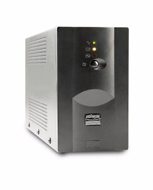 Gembird Power Cube UPS-PC-652A, 650VA / 390W, UPS with AVR,  2x C13 output, without power extension cable 