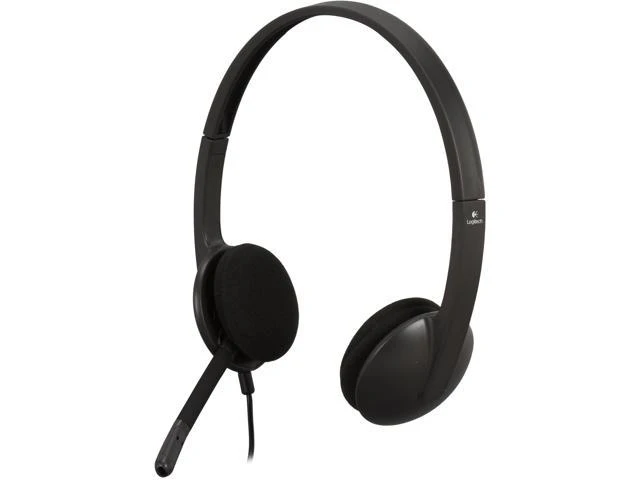 Casti Logitech USB H340