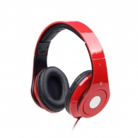 Casti Gembird MHS-DTW-R ”Detroit”, Red thumbnav 1