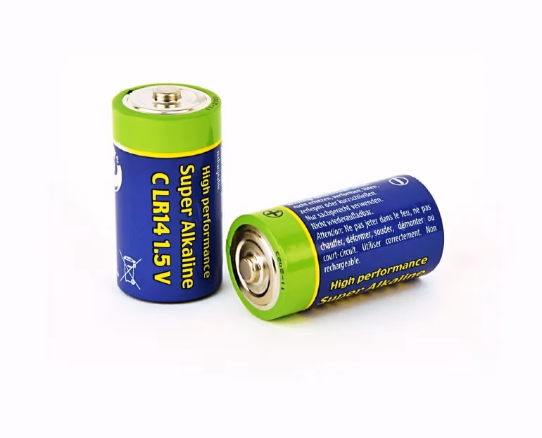 Gembird Alcaline Battery  C-cell LR14 1.5V,  2pcs, High performance and long lifetime