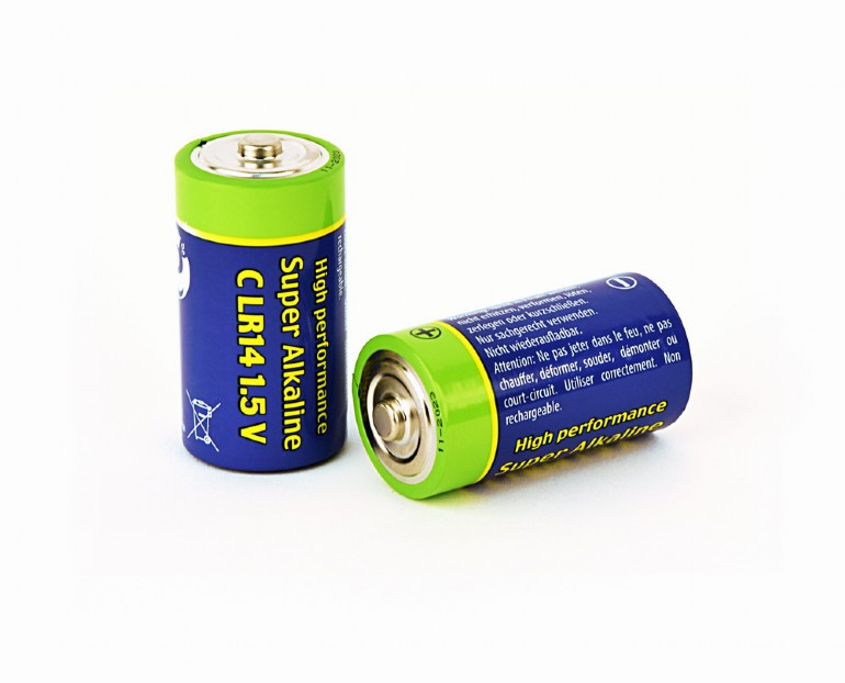Gembird Alcaline Battery  C-cell LR14 1.5V,  2pcs, High performance and long lifetime photo 1