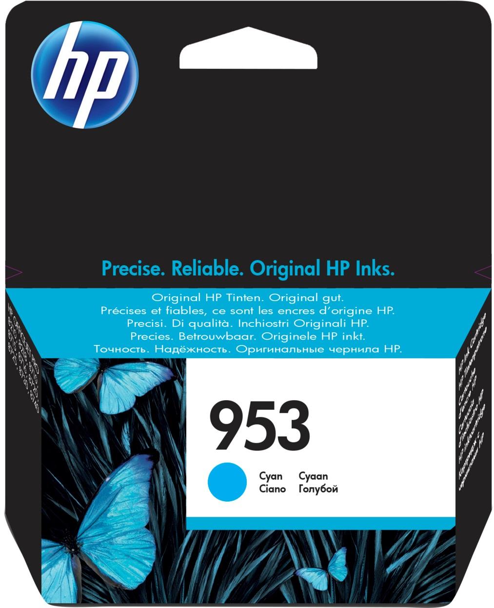 HP 953 (F6U12AE) Cyan Ink Cartridge; (for HP OfficeJet Pro 7720, 7730, 7740, 8710, 8720, 8725, 8728, 8730, 8740, 7740, 8218, 8715, 8718, 8719) photo 3