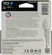 HP 953 (F6U12AE) Cyan Ink Cartridge; (for HP OfficeJet Pro 7720, 7730, 7740, 8710, 8720, 8725, 8728, 8730, 8740, 7740, 8218, 8715, 8718, 8719) thumbnav 5