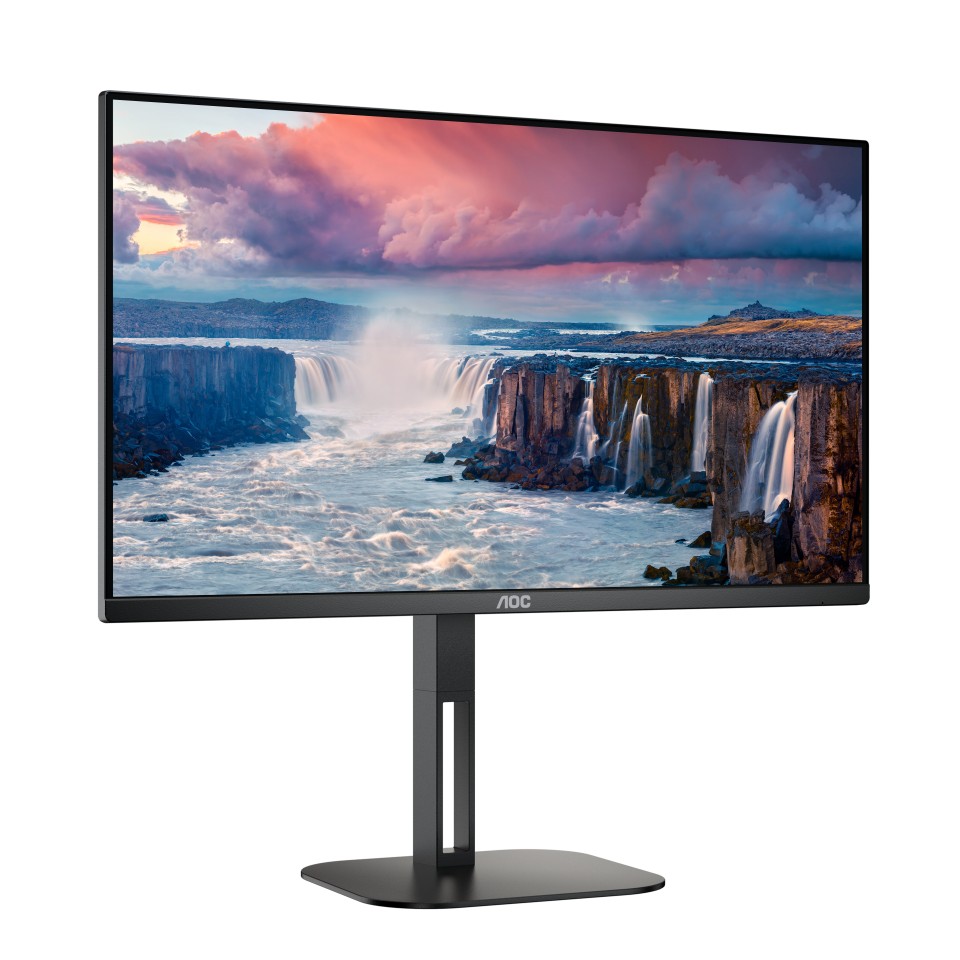 27.0" Monitor AOC Q27V5C/BK / QHD / 1ms / Black photo 3