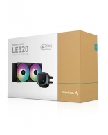 Sistem de racire lichid DEEPCOOL LE520 / Universal / 240W / fans: 500~2250pm, pump: 2550rpm / 17.6~32.9dBA / 85.85CFM / Black thumbnav 6
