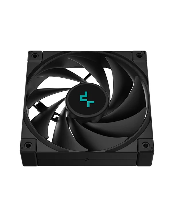 120mm Case Fan - DEEPCOOL "FK120B", High-Performance 120mm PWM fan, 120x120x25 mm, 500~1850 RPM±10%, 68.99 CFM, <28 dB(A), 4-pin PWM, Fluid Dynamic Bearing, Black photo 3