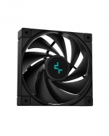 120mm Case Fan - DEEPCOOL "FK120B", High-Performance 120mm PWM fan, 120x120x25 mm, 500~1850 RPM±10%, 68.99 CFM, <28 dB(A), 4-pin PWM, Fluid Dynamic Bearing, Black thumbnav 1