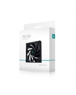 120mm Case Fan - DEEPCOOL "FK120B", High-Performance 120mm PWM fan, 120x120x25 mm, 500~1850 RPM±10%, 68.99 CFM, <28 dB(A), 4-pin PWM, Fluid Dynamic Bearing, Black thumbnav 6