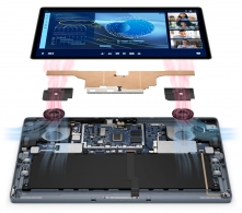 Laptop 13.0'' DELL Latitude 7350 Detachable/ Touchscreen/ Intel Core Ultra 7 164U/ 3K/ 16GB/ 512GB SSD/ Win11Pro/ Gray thumbnav 3