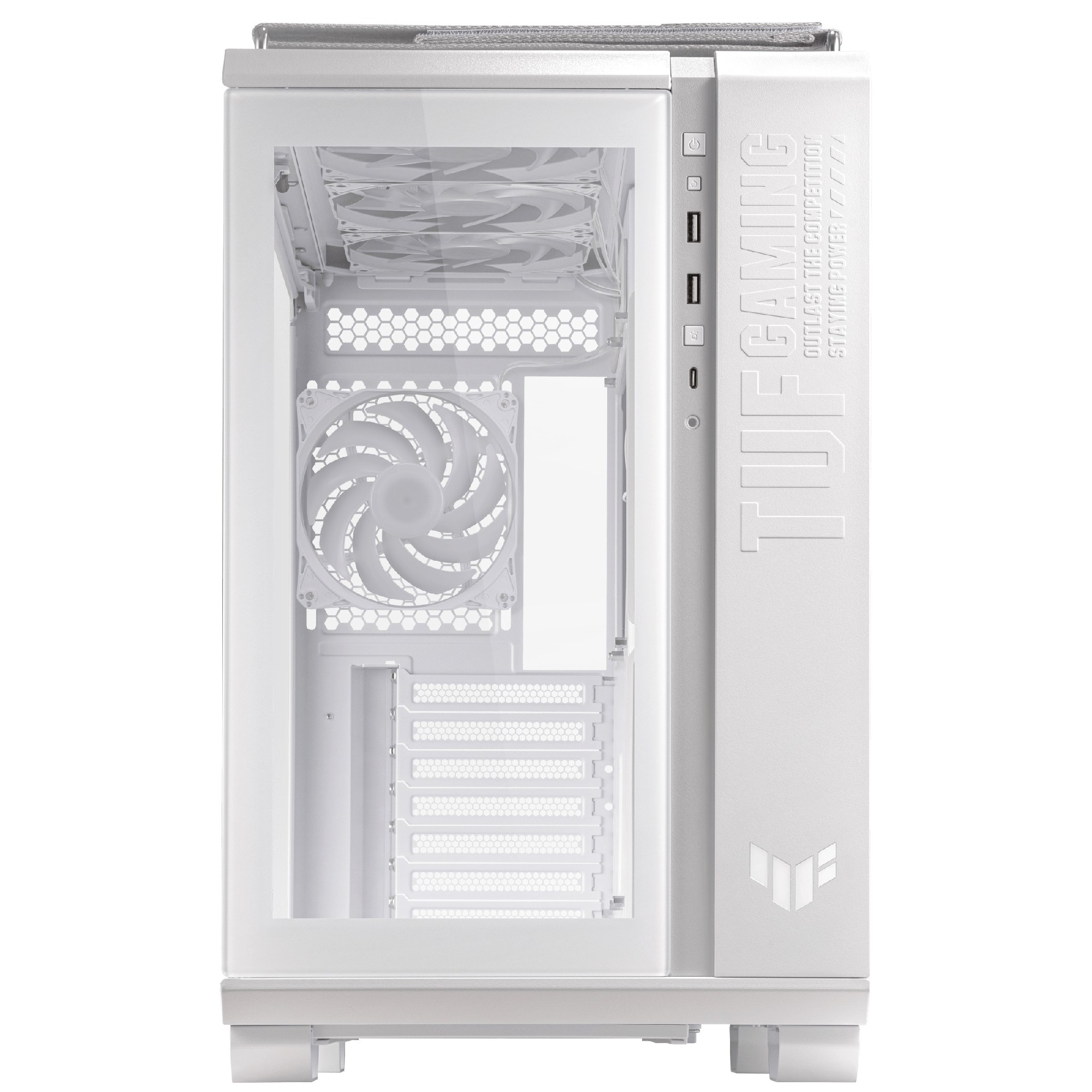 Carcasa ASUS TUF GAMING TG GT502 PLUS / no PSU / ATX / White photo 3