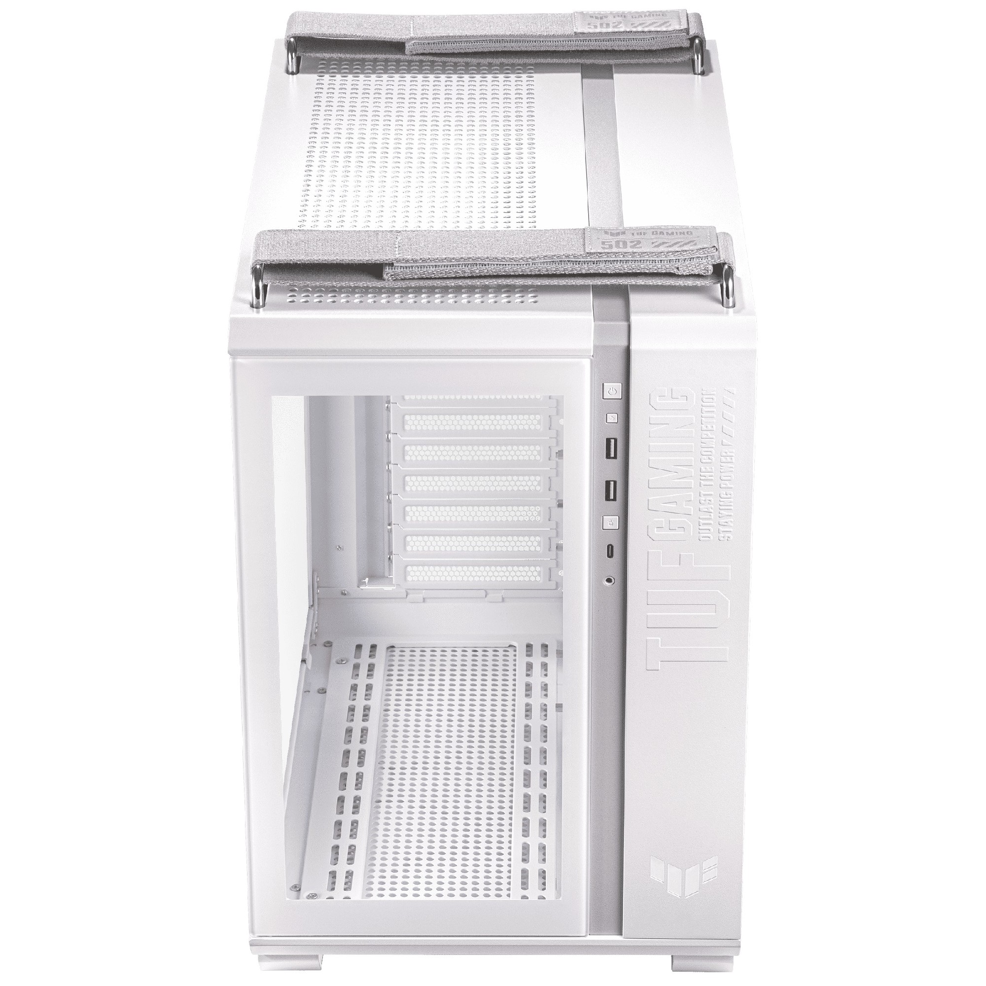 Carcasa ASUS TUF GAMING TG GT502 PLUS / no PSU / ATX / White photo 8
