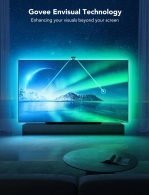 GOVEE RGBIC Envisual TV Backlight T2 with Dual Cameras (55”-65”) thumbnav 7