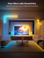 GOVEE RGBIC Envisual TV Backlight T2 with Dual Cameras (55”-65”) thumbnav 8