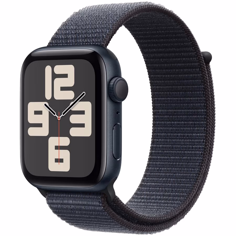 Smart watch Apple Watch SE 2024 GPS 40mm Midnight Aluminium Case with Ink Sport Loop (MXEA3QI/A)