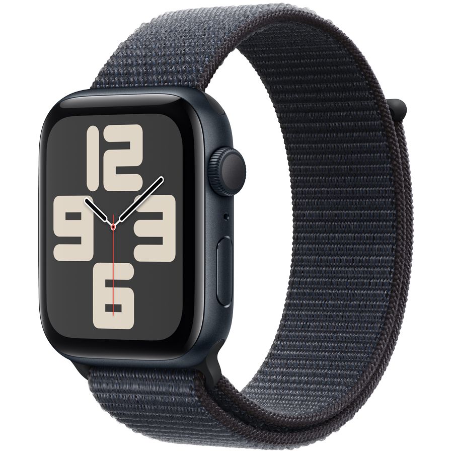 Smart watch Apple Watch SE 2024 GPS 40mm Midnight Aluminium Case with Ink Sport Loop (MXEA3QI/A) 1 GB 1.57 photo 1