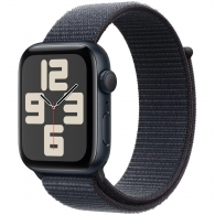 Smart watch Apple Watch SE 2024 GPS 40mm Midnight Aluminium Case with Ink Sport Loop (MXEA3QI/A) thumbnav 1