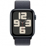 Smart watch Apple Watch SE 2024 GPS 40mm Midnight Aluminium Case with Ink Sport Loop (MXEA3QI/A) thumbnav 2