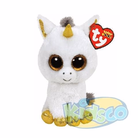 TY TY36179 Bb Pegasus - White Unicorn 15cm