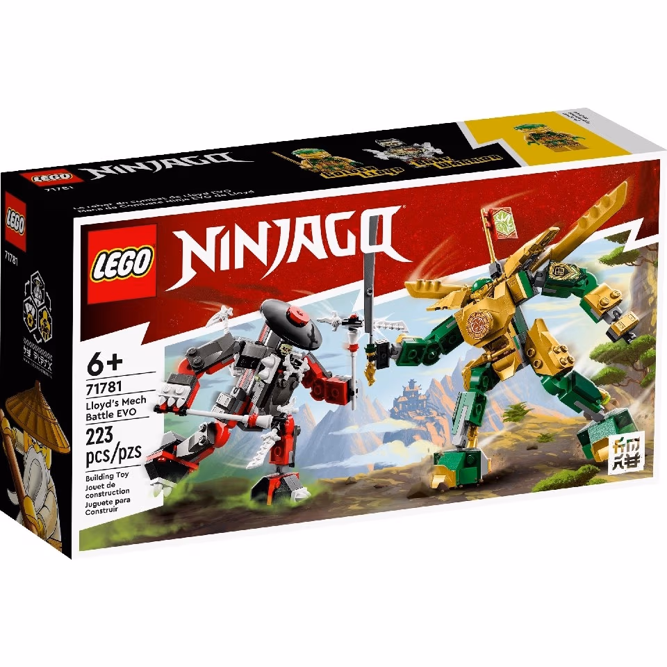 LEGO Ninjago 71781 Lloyd's Mech Battle EVO