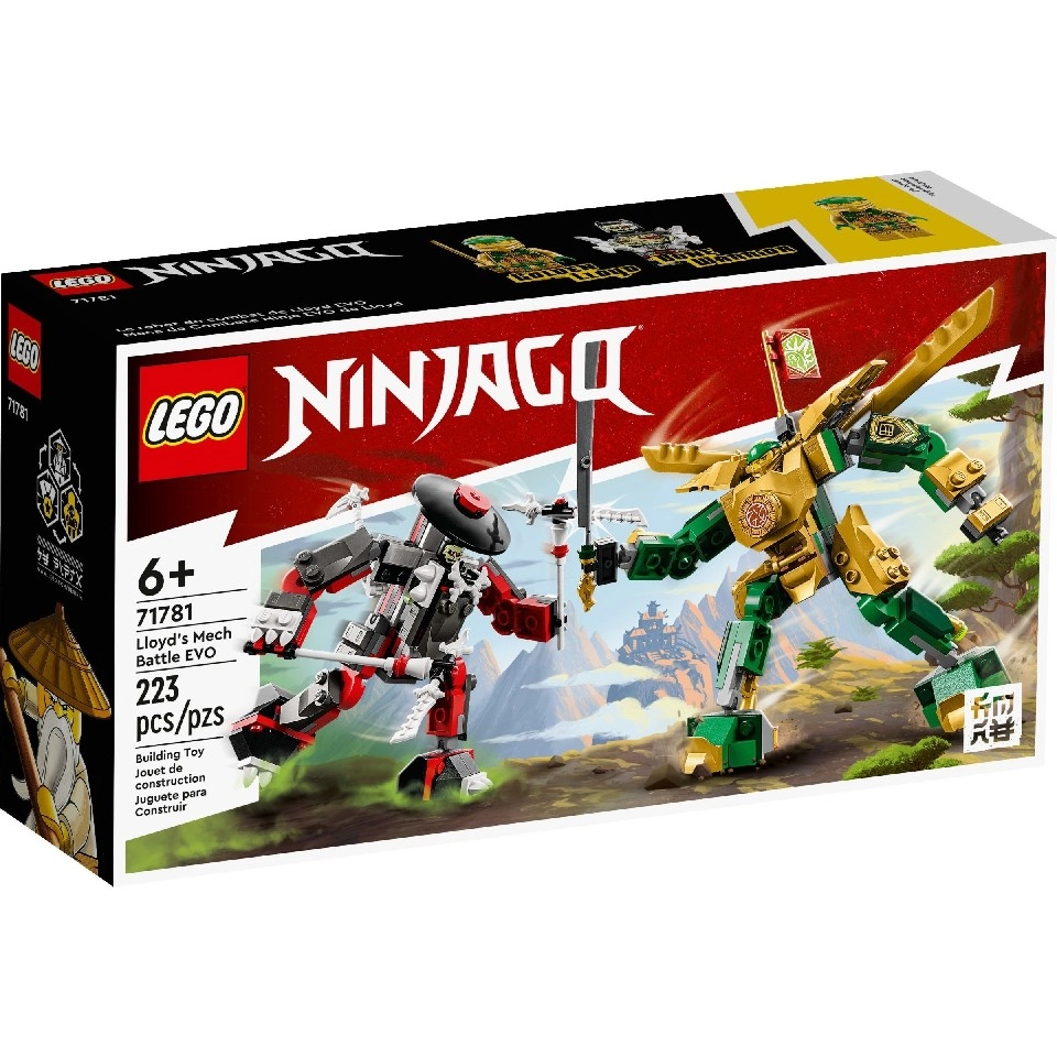 LEGO Ninjago 71781 Битва роботов Ллойда EVO
