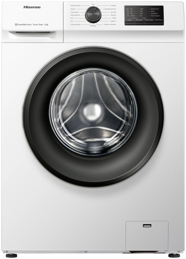 Стиральная машина Hisense WFVC6010E 6 кг / 1000 об/мин / E / Белый photo 1