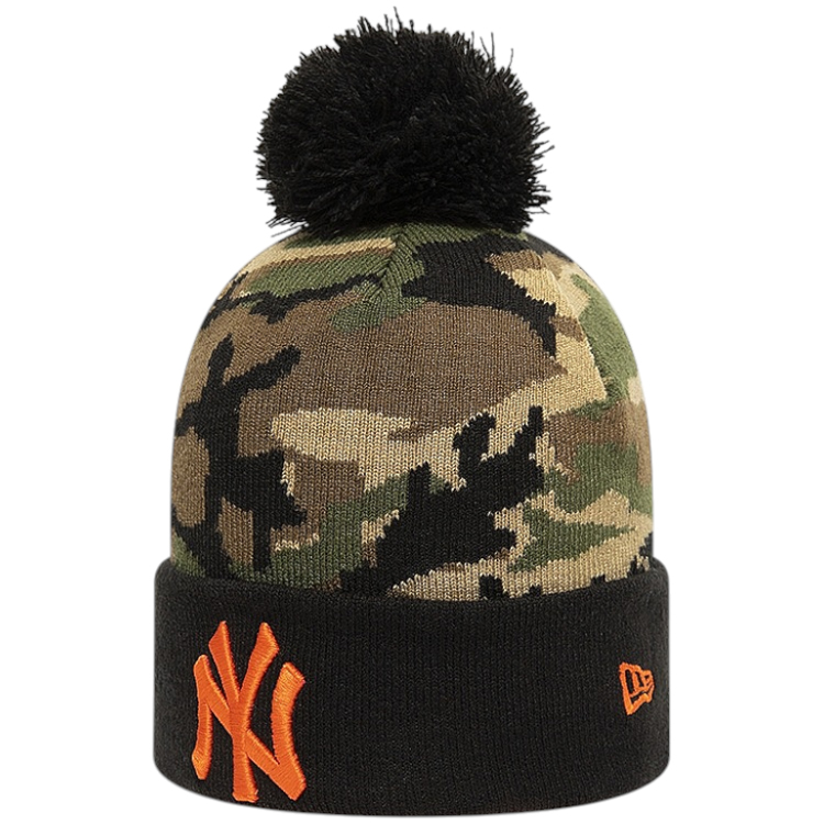 Шапка New Era KIDS CAMO CROWN CUFF KNIT photo Шапка New Era KIDS CAMO CROWN CUFF KNIT photo