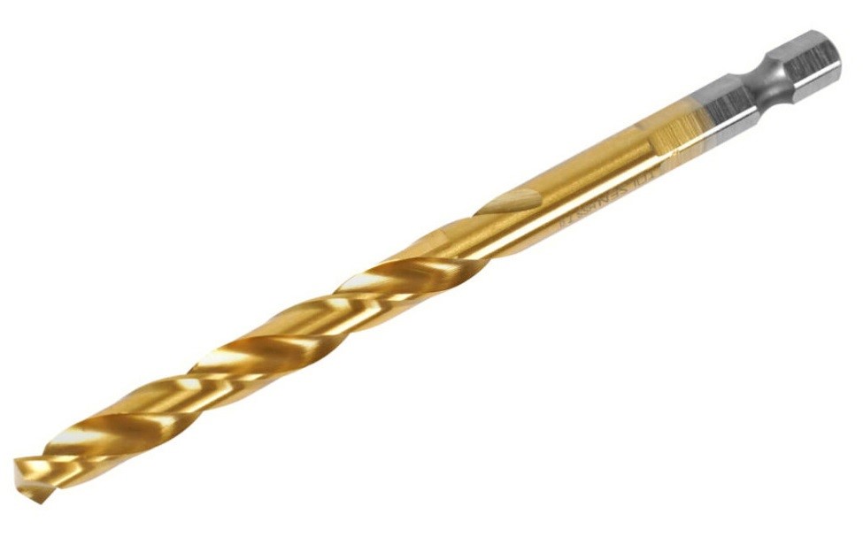 Burghiu pentru metal HSS-M2 4.8mm coada HEX Tolsen photo 1 Burghiu pentru metal HSS-M2 4.8mm coada HEX Tolsen photo 1