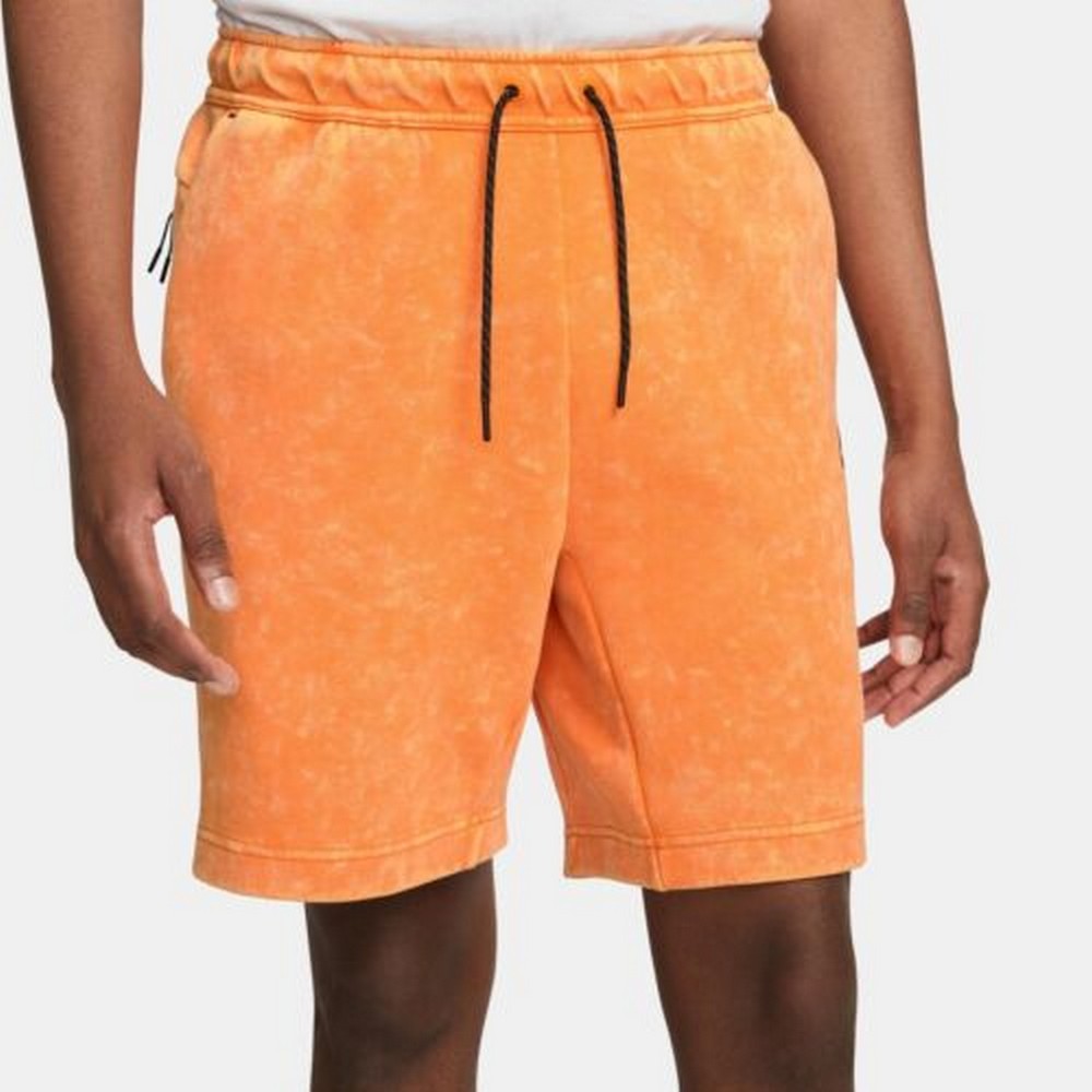 Шорты мужские Nike M NSW TCH FLC WASH SHORT XS Оранжевый photo 6