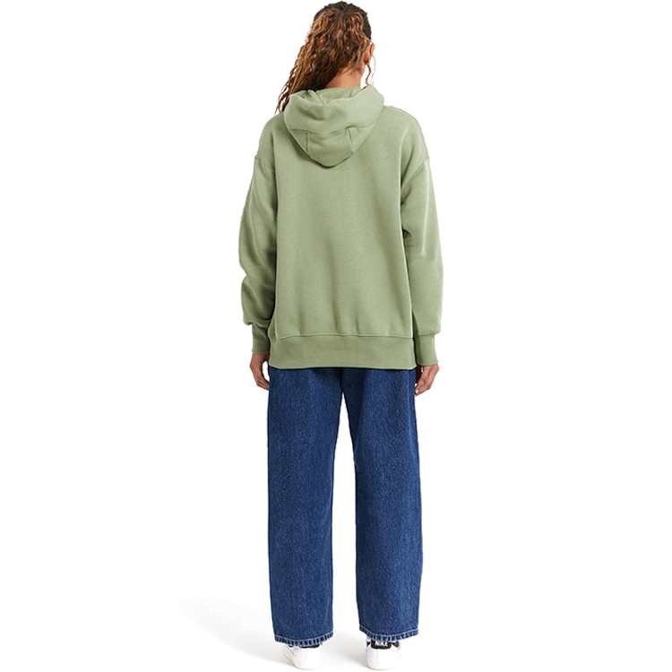 Hanorac Nike W NSW STYLE FLC PO HOODIE OS L Verde Femei photo 2