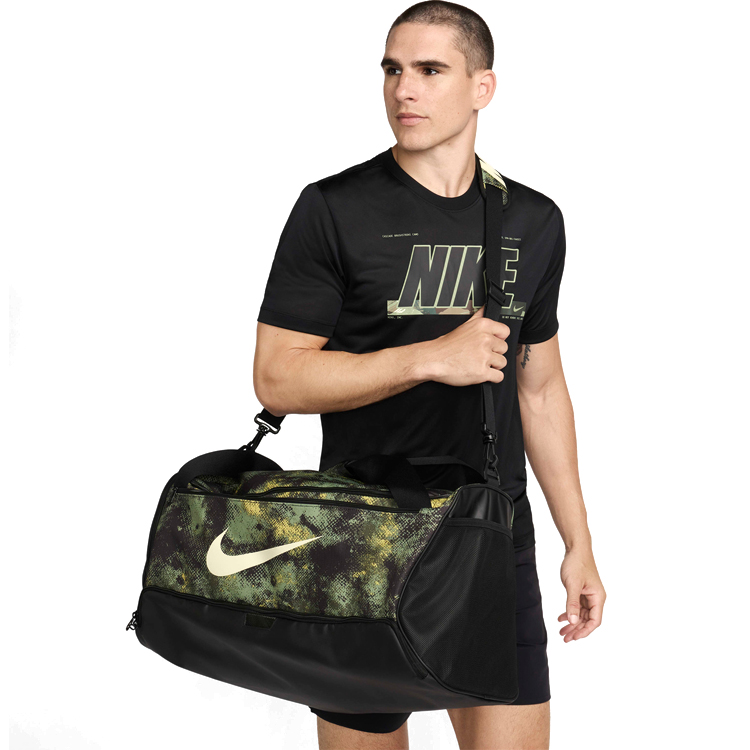 Geanta sport  Nike NK BRSLA M DUFF - 9.5 CAMO AOP/FZ2585-386/Hachi photo 5
