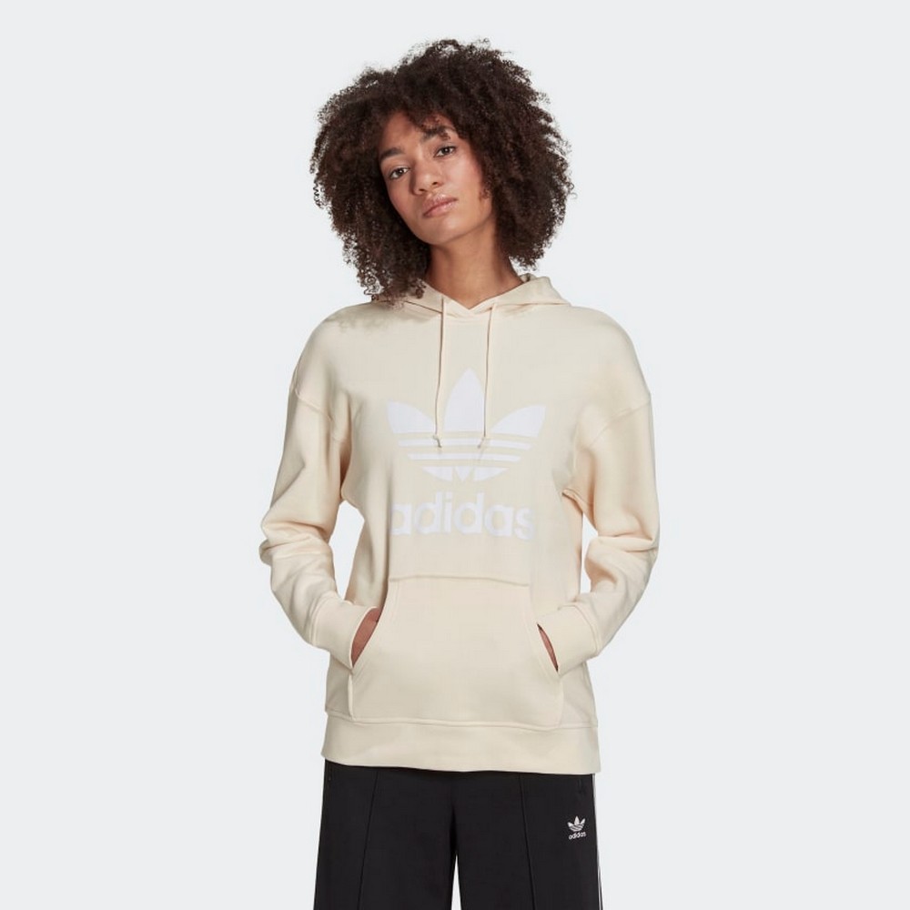 Hanorac Adidas TRF HOODIE 30 Bej Femei photo 2