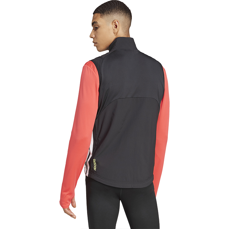 Жакет мужской Adidas ADIZERO VEST M L Черный photo 3