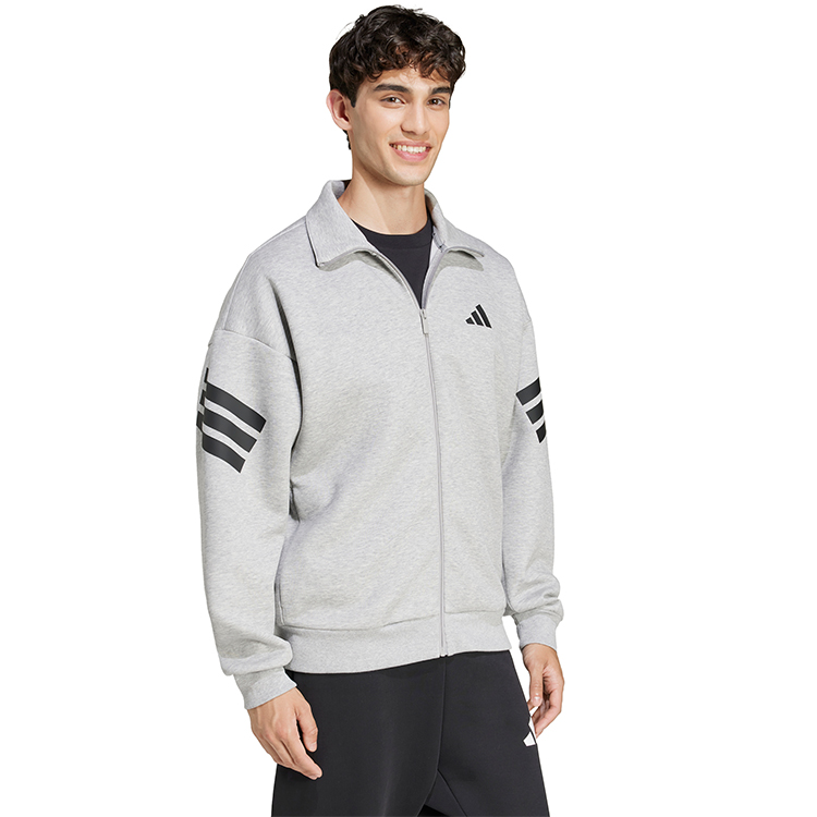 Мужская Толстовка Adidas M FI 3S TT XS Серый photo 7