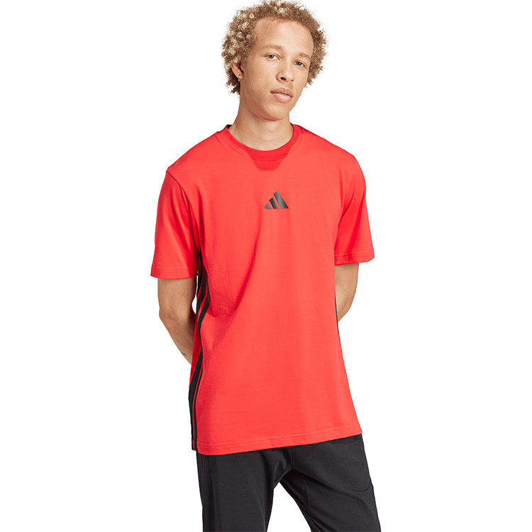 Tricou bărbătesc Adidas M 3S SJ T XS Rosu photo 7