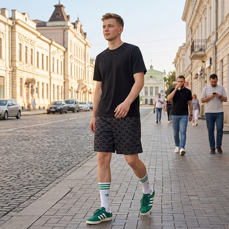 Шорты Adidas Monogram Regular Mesh photo 7