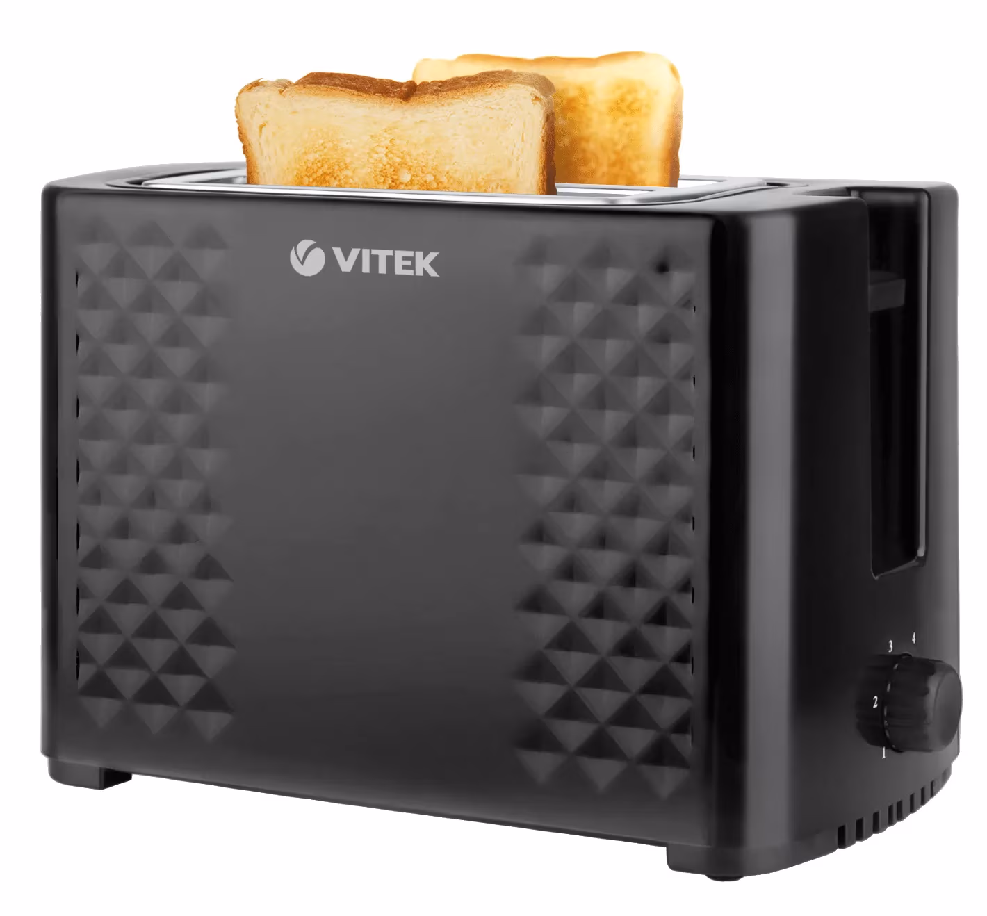 Тостер Vitek VT-1586, 2 тоста, Black