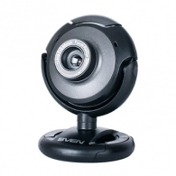 Camera SVEN IC-310, Microphone, 0.3Mpixel - 8Mpixel, UVC, USB2.0, Black