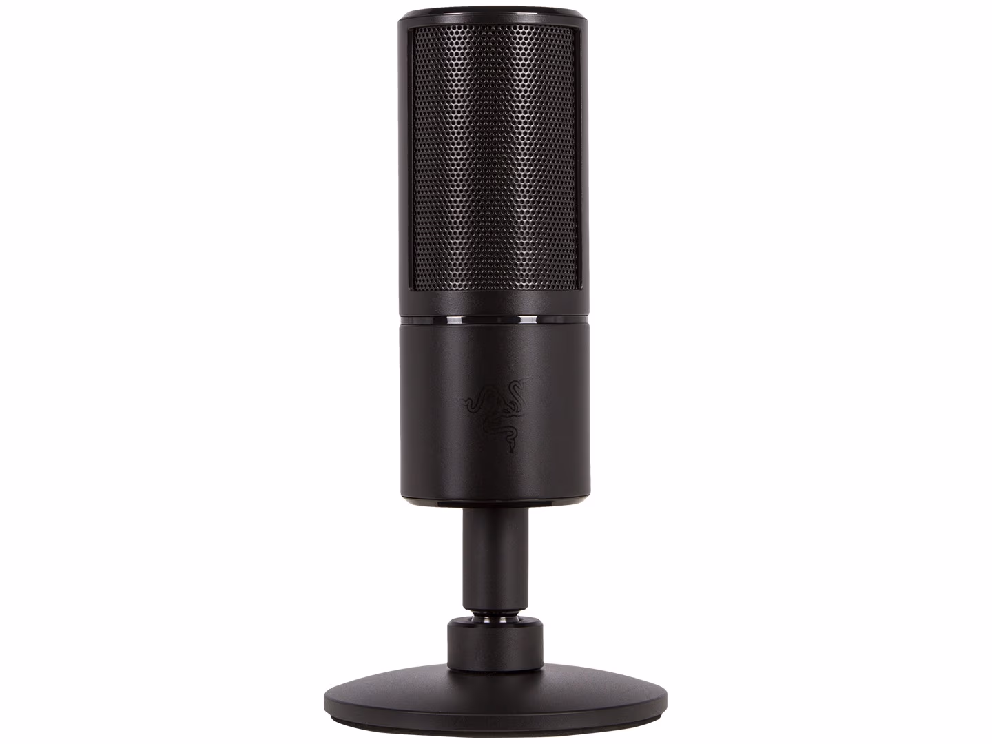 Razer Microphone Seiren X, The compact mic to elevate your streaming to professional heights, Black 