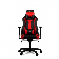 Gaming/Office Chair AROZZI Vernazza, Black/Red, PU Leather, max weight up to 135-145kg / height 165-190cm, Recline 165°, 3D Armrests, Head and Lumber cushions, Metal Frame, Nylon wheelbase, Gas Lift 4class, Large nylon casters, W-28.5kg thumbnav 1